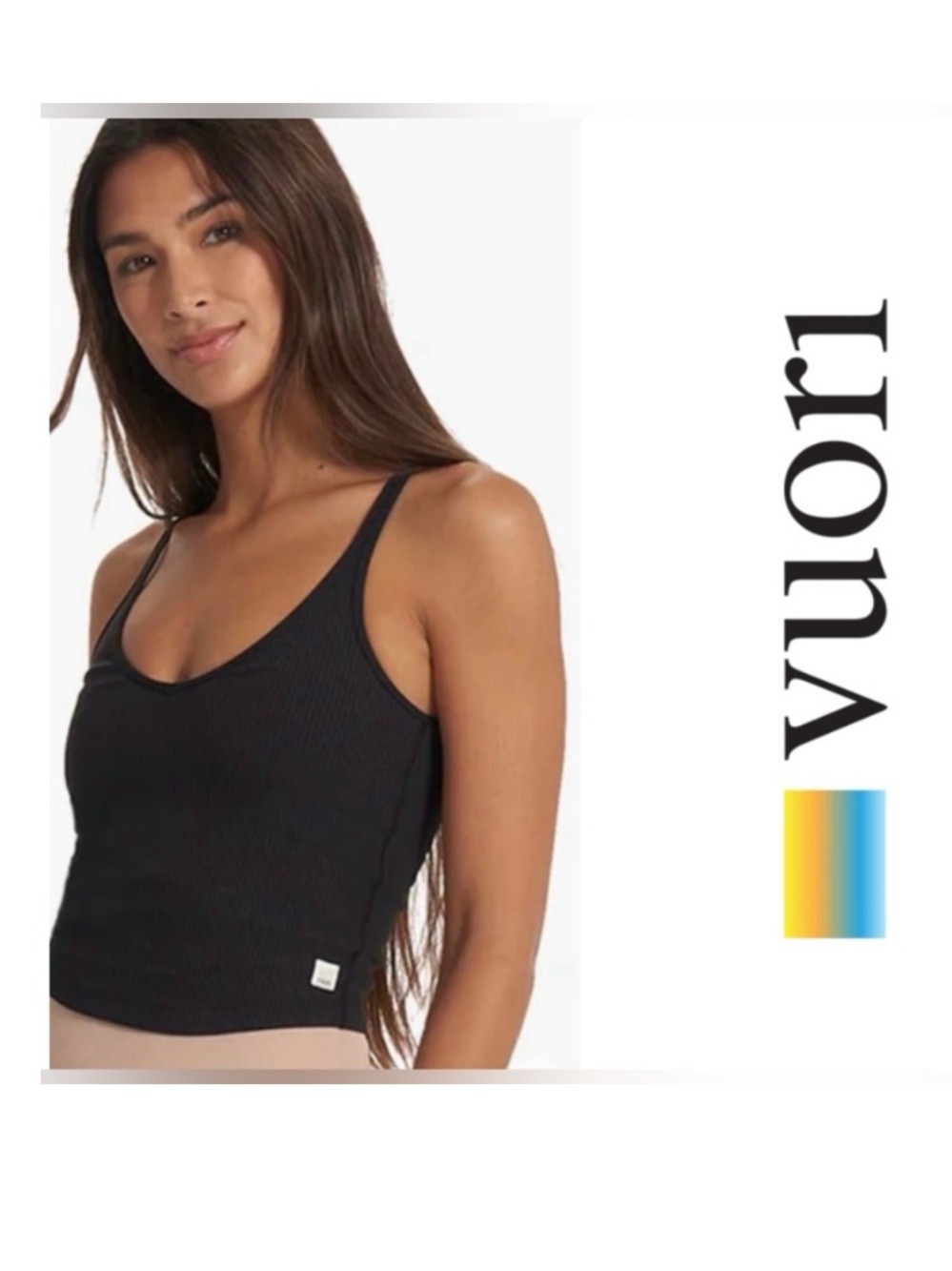 Vuori Rib Ruched Tank
Тор| Black size S small NWOT 68 trendy